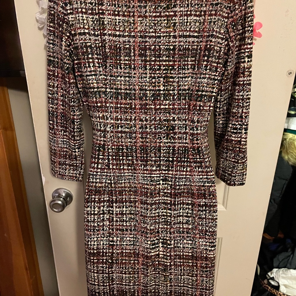 Cute tweed dress for work